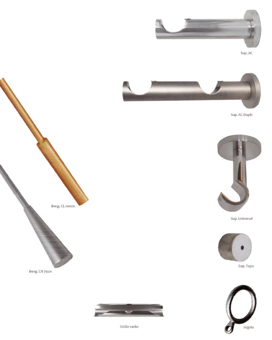 Aço Ø29 e Ø20mm – Varões Decorativos | Morgandy 2