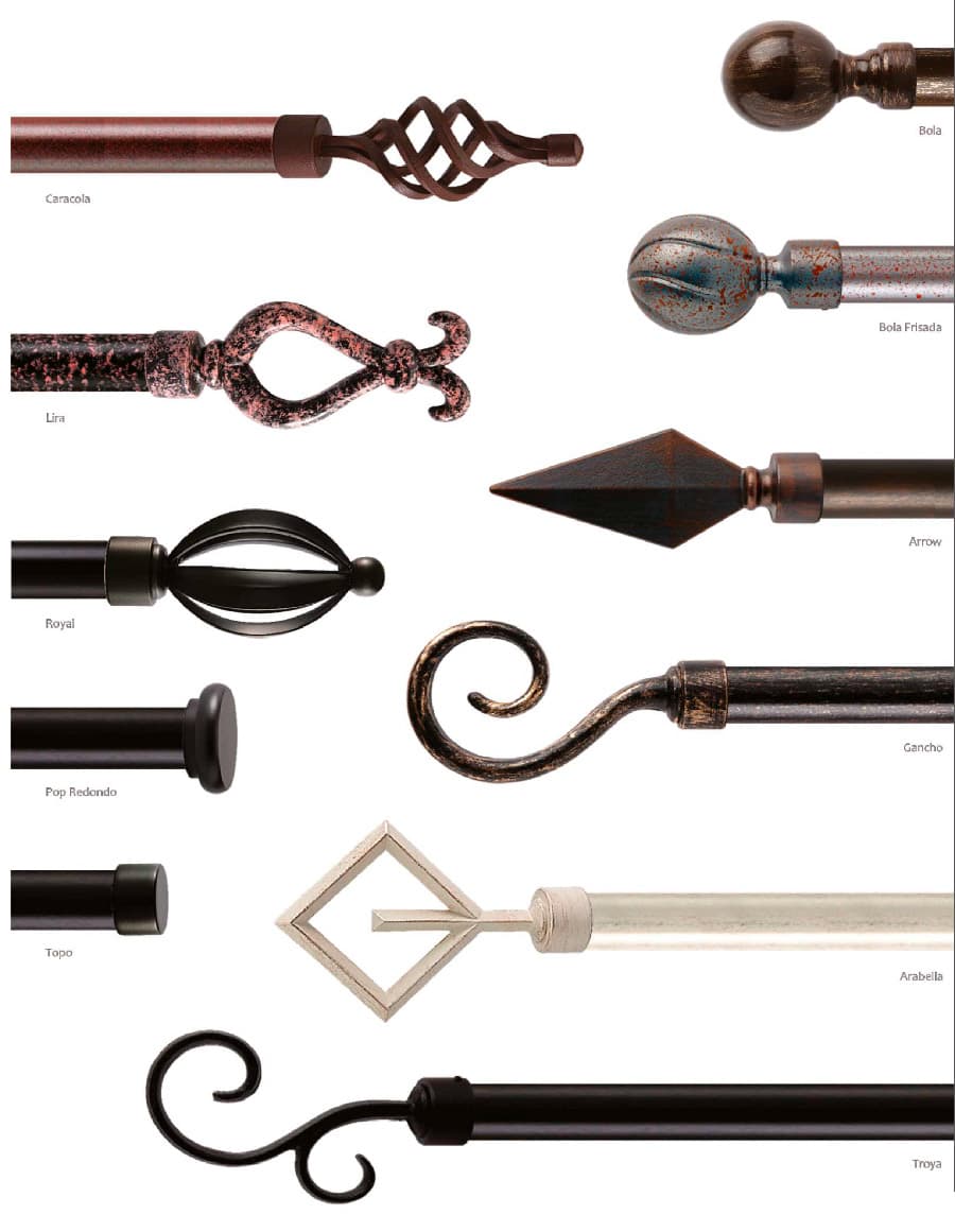 Wrought Iron Ø30 & Ø20mm